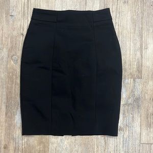 H&M black pencil skirt
